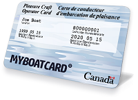 Official Boating License Canada